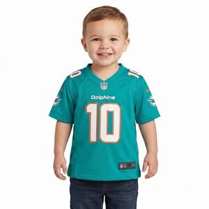 Nike Miami Dolphins Tyreek Hill 10 NFL Jersey Toddler 3T Aqua 9Z1T1N9P9-DOLTH